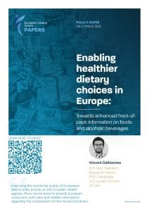 [Policy Paper] Enabling Healthier Dietary Choices in Europe Vincent Delhomme
