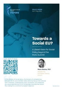 [Policy Paper] Towards a Social EU? Maria Alesina