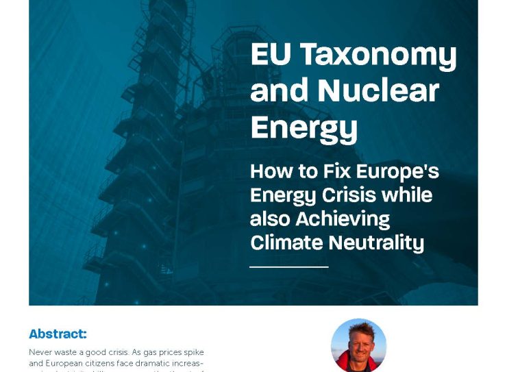 EU Taxonomy and Nuclear Energy Mark Lynas