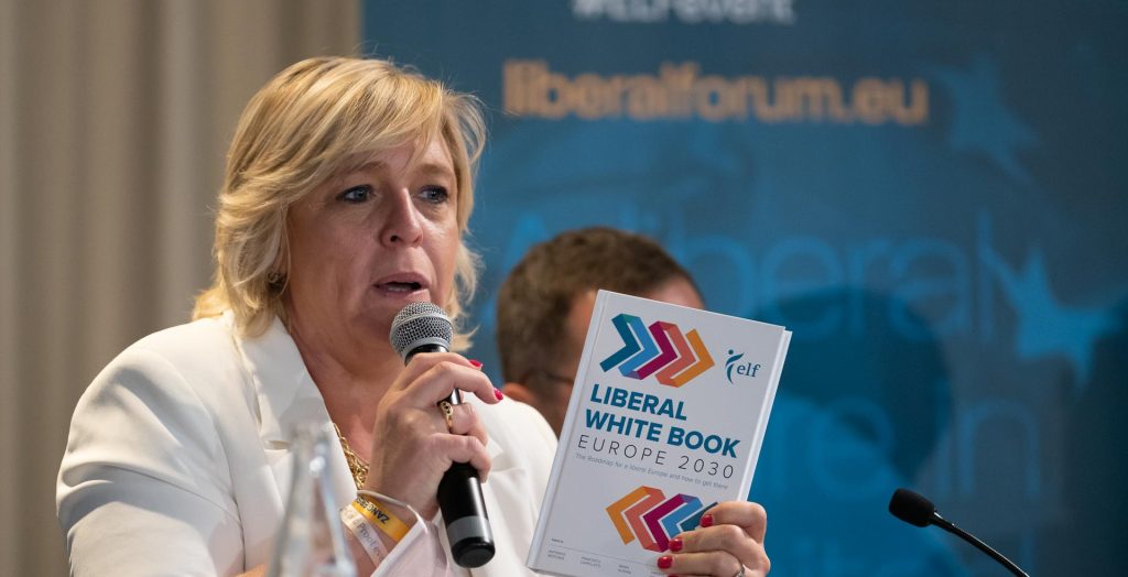 Hilde Vautmans Liberal White Book launch