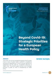 ELF_Renew Europe Position Paper No 3_Health Policy
