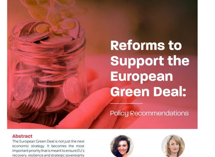 Reforms to support the European Green Deal