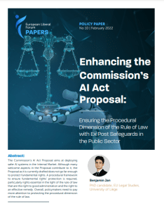 [Policy Paper 10] Enhancing the Commission’s AI Act Proposal