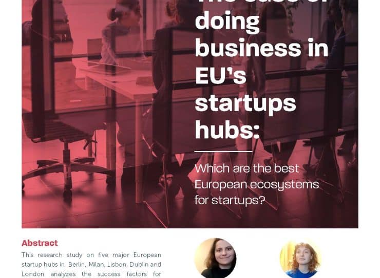 The ease of doing business in EU's startups