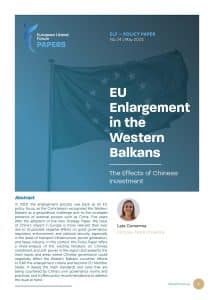[Policy Paper 24] EU Enlargement in the Western Balkans The Effects of Chinese Investment