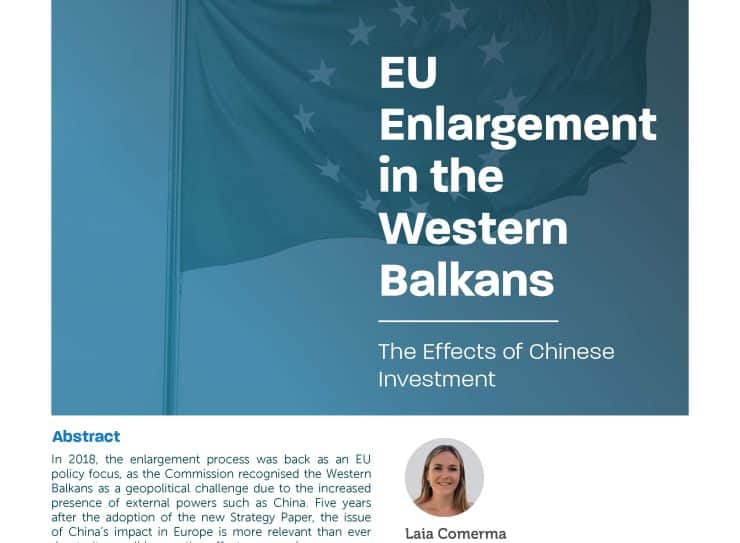 [Policy Paper 24] EU Enlargement in the Western Balkans The Effects of Chinese Investment