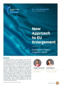 [Discussion Paper 6] New Approach to EU Enlargement Applying the Staged Integration Model