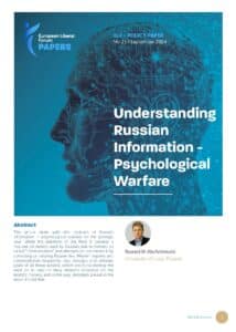 [Policy Paper 25] Understanding Russian Information - Psychological Warfare