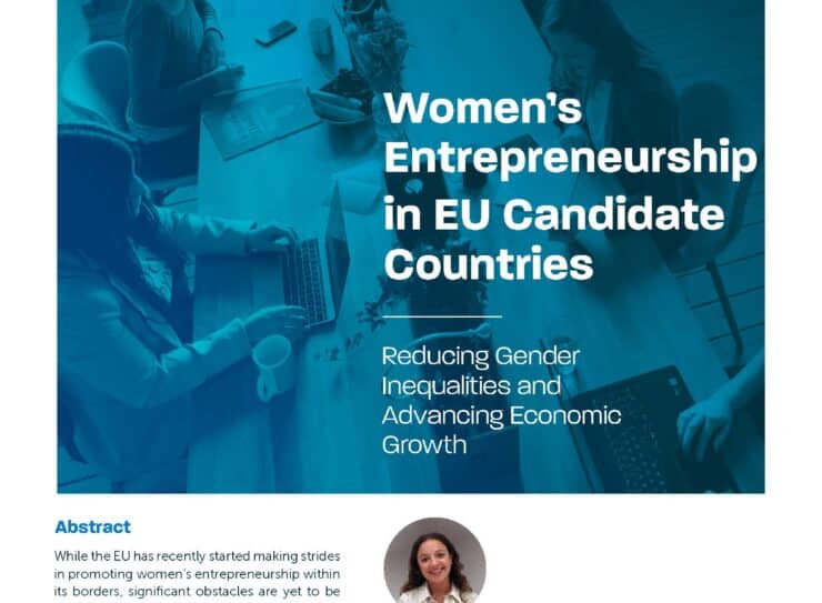 [Policy Paper 26] Women’s Entrepreneurship in EU candidate countries